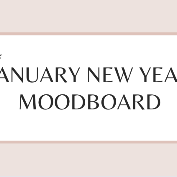 January New Year Moodboard♡