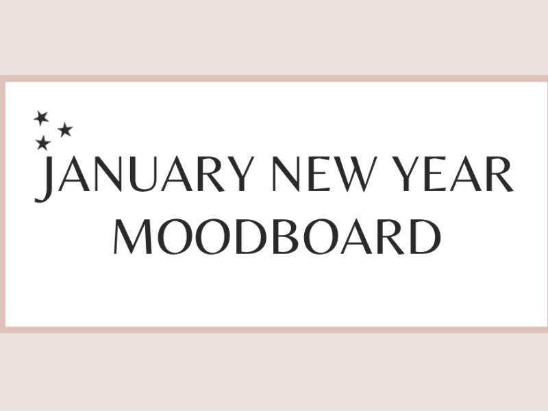 January New Year Moodboard♡